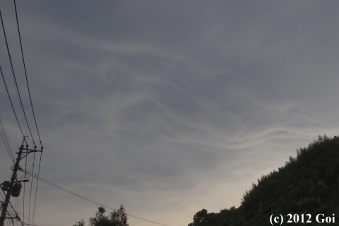 アスペリタス雲 (asperitas) : Asperitas (asperitas)d