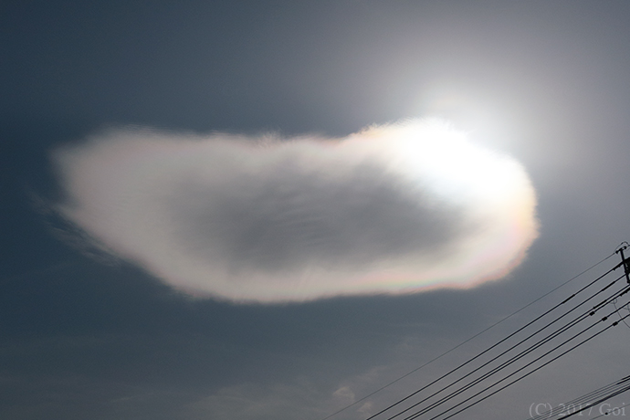 彩雲 : Iridescent Clouds